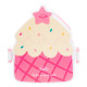 Ланч-бокс дитячий TS Kitchen зі столовими приладами Cake 20 х 18 х 8 см, рожевий