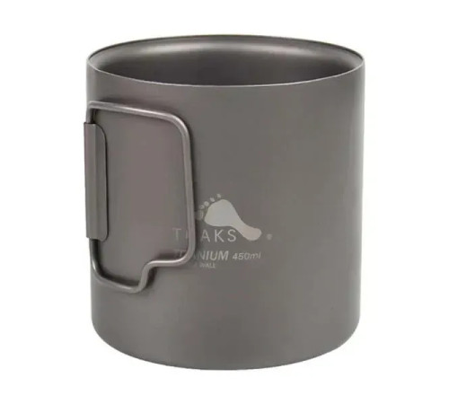 Кружка Toaks Titanium 450 мл Double Wall Cup Кружка Toaks Titanium 450 мл Double Wall Cup