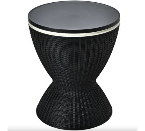 Стіл-холодильник Costway Curver, 30 л чорний