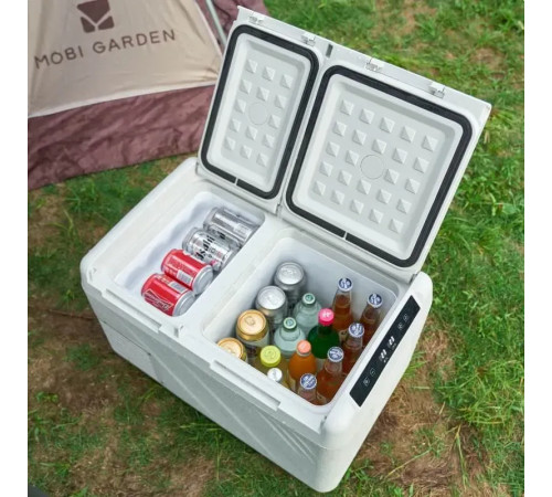 Холодильник двокамерний Mobi Garden NX23669002 22 л, білий