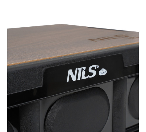 Ящик складаний 2в1 NILS CAMP NCB4005 20 л, чорний