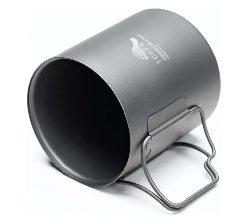 Кружка Toaks Titanium 370 мл Double Wall Cup Кружка Toaks Titanium 370 мл Double Wall Cup