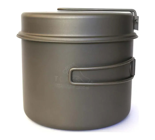Набір посуду каструля + пательня Toaks Titanium 1600 мл Pot with Pan Набір посуду каструля + пательня Toaks Titanium 1600 мл Pot with Pan