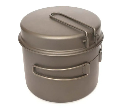 Набір посуду каструля + пательня Toaks Titanium 1600 мл Pot with Pan Набір посуду каструля + пательня Toaks Titanium 1600 мл Pot with Pan