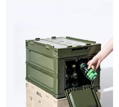 Контейнер складаний Mobi Garden NX21671009 80 л, зелений