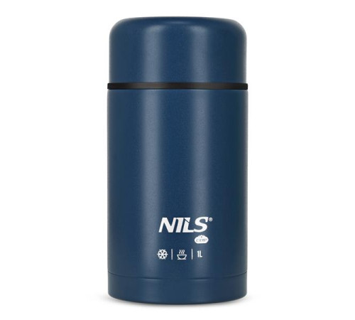 Термос для обіду NILS CAMP NC3802 1 л, синій