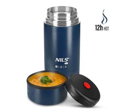 Термос для обіду NILS CAMP NC3802 1 л, синій