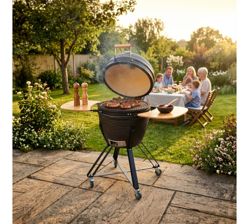 Гриль Kamado керамічний inSPORTline Pyrexo 21”