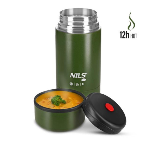 Термос для обіду NILS CAMP NC3802 1 л, зелений