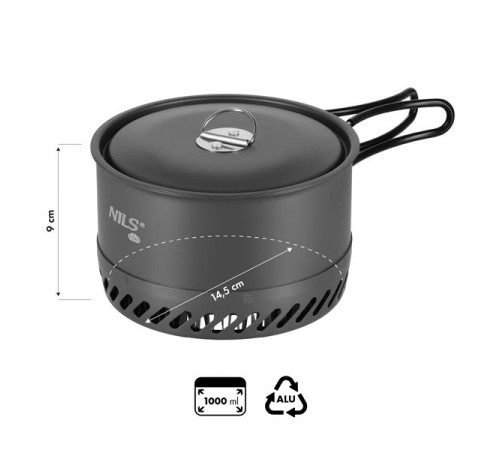 Каструля NILS CAMP NC4203 1 л