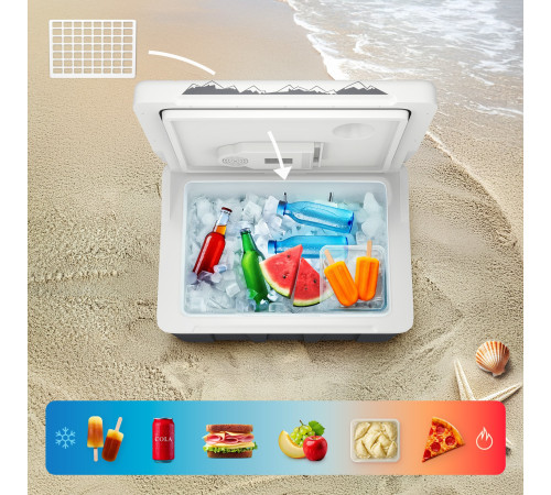 Дорожній холодильник Peme Essential Adventure Orange 50, 46,5 л сірий