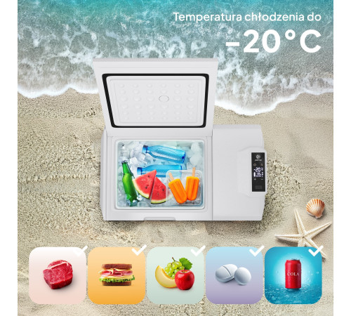 Дорожній холодильник Peme Essential Adventure Orange 40, 39 л сірий