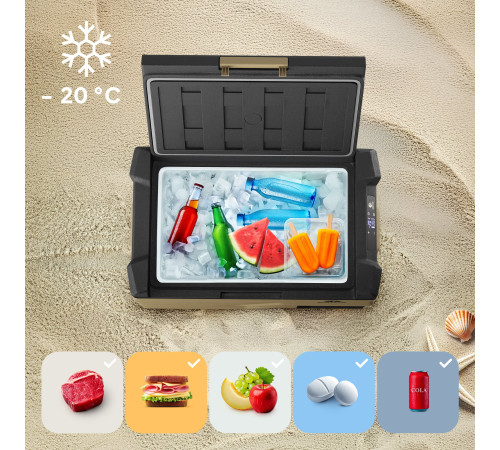 Дорожній холодильник Peme Quest Storm Sand 40, 35,3 л коричневий