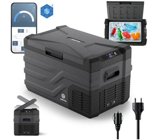 Дорожній холодильник Peme Quest Dark Sky 30, 26,8 л сірий