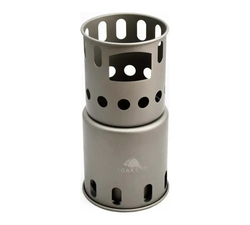 Дров'яна піч Toaks Titanium Backpacking Wood Burning Stove Small Дров'яна піч Toaks Titanium Backpacking Wood Burning Stove Small