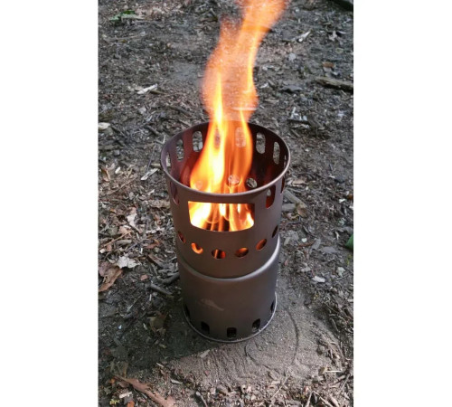 Дров'яна піч Toaks Titanium Backpacking Wood Burning Stove Small Дров'яна піч Toaks Titanium Backpacking Wood Burning Stove Small