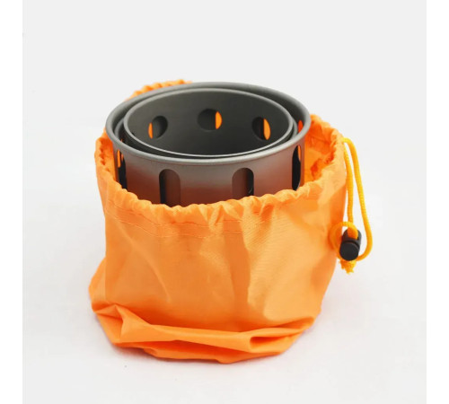 Дров'яна піч Toaks Titanium Backpacking Wood Burning Stove Small Дров'яна піч Toaks Titanium Backpacking Wood Burning Stove Small