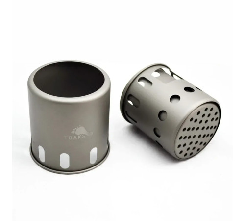 Дров'яна піч Toaks Titanium Backpacking Wood Burning Stove Small Дров'яна піч Toaks Titanium Backpacking Wood Burning Stove Small