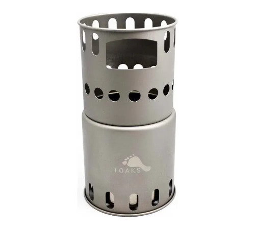 Дров'яна піч Toaks Titanium Backpacking Wood Burning Stove Дров'яна піч Toaks Titanium Backpacking Wood Burning Stove