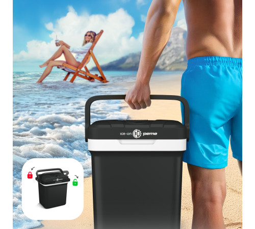 Дорожній холодильник Peme Essential 27, 23 л чорний