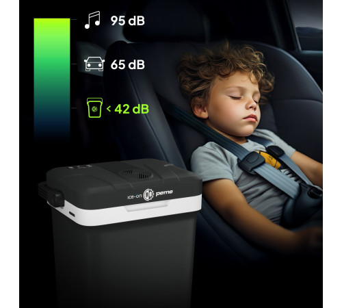 Дорожній холодильник Peme Essential 27, 23 л чорний