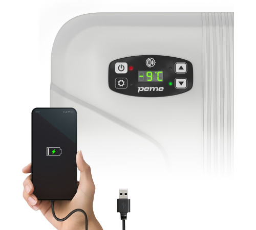 Дорожній холодильник Peme Essential 27, 23 л коричневий