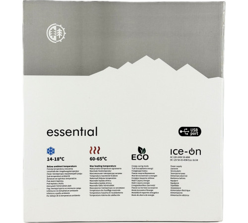 Дорожній холодильник Peme Essential 27, 23 л коричневий