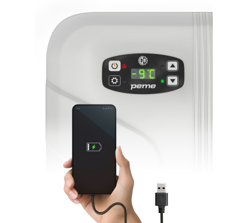 Дорожній холодильник Peme Essential 32, 26 л помаранчевий