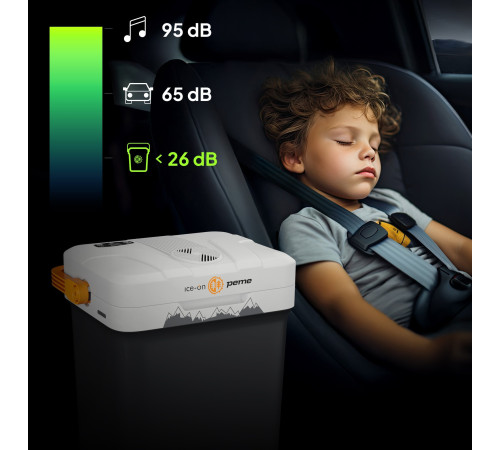 Дорожній холодильник Peme Essential 32, 26 л помаранчевий