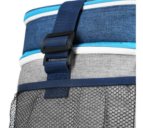 Термосумка NILS NC2902 15 л, синьо-сіра