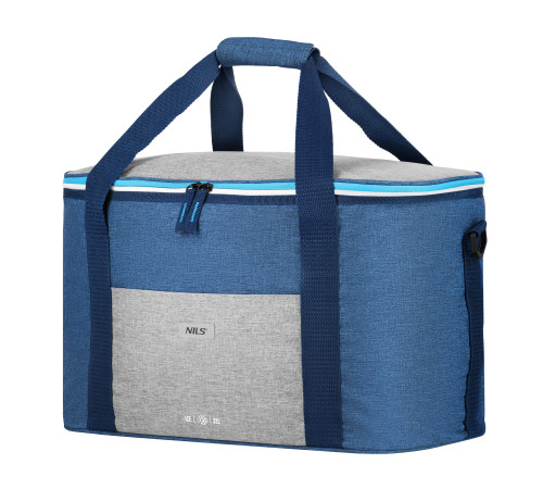Термосумка NILS CAMP NC2903 32 л, синьо-сіра