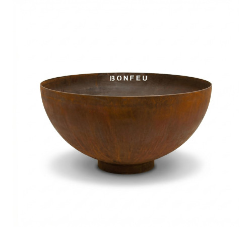 Чаша для вогню BONFEU BONBOWL PRO діаметром 80 см, кортенова сталь