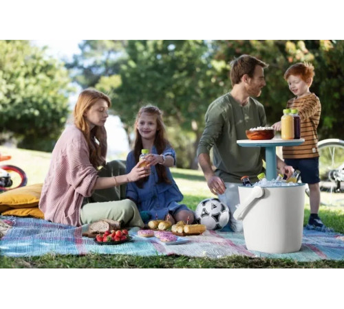 Стіл-холодильник Keter Cool Bar Gobar S білий