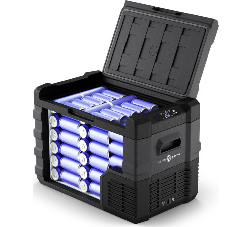 Дорожній холодильник Peme Quest 40, 35,3 л чорний