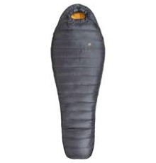 Спальник пуховий Turbat NOX 250 grey/cheddar orange - 195 см - сірий/помаранчевий