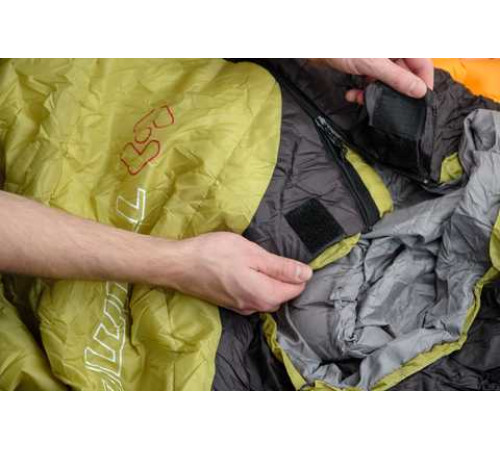 Спальник Trimm IMPACT kiwi green/dark grey - 195 R - зелений Спальник Trimm IMPACT kiwi green/dark grey - 195 R - зелений