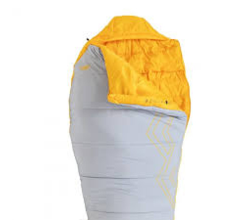 Спальник Turbat Tourer gold fusion/dawn blue - 195 см - жовтий/сірий