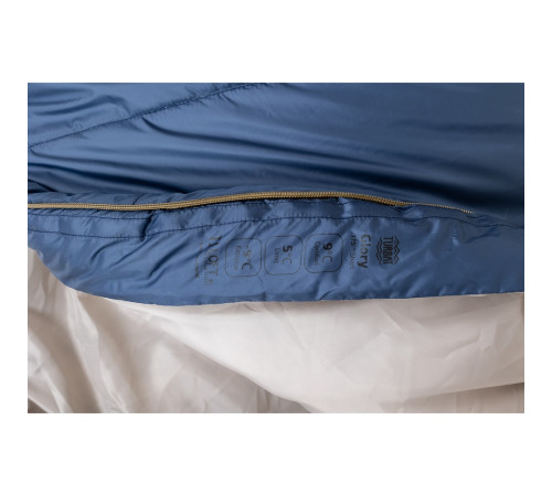 Спальник Turbat Glory - 175 см - червоний/сірий