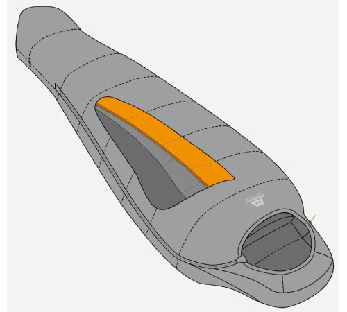 Спальний мішок ME Lunar I Wmns Long LZ ME-005419.01588.LongLZ Tyrian Purple