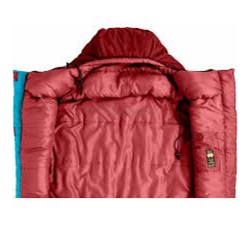 Спальник Turbat Vogen Winter terracotta/turquoise - 185 см - терракотовий/бірюзовий