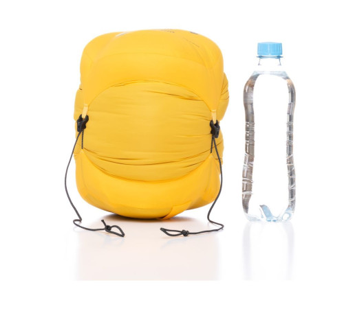 Спальник пуховий Turbat NOX 400 grey/cheddar orange - 185 см - сірий/помаранчевий