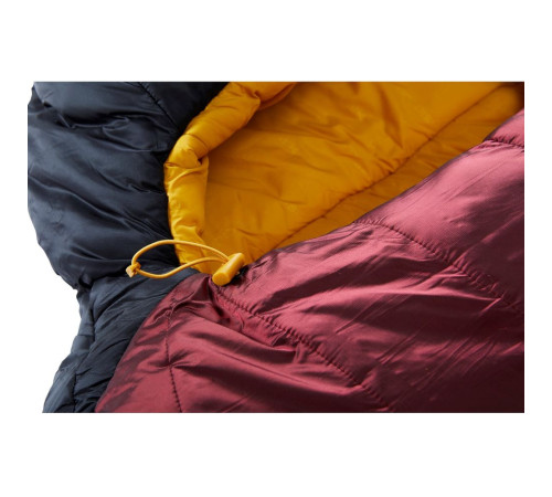 Спальник Nordisk Oscar -10° Mummy Large - бордовий/жовтий Спальник Nordisk Oscar -10° Mummy Large - бордовий/жовтий