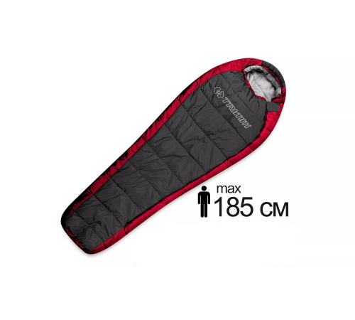 Спальник Trimm HIGHLANDER red/dark grey - 185 L - червоний Спальник Trimm HIGHLANDER red/dark grey - 185 L - червоний