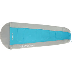 СПАЛЬНИЙ МІШОК  TRAVELER 210X80/50CM BLUE GREY ENERO CAMP