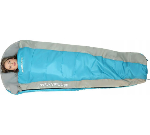 СПАЛЬНИЙ МІШОК TRAVELER 210X80/50CM BLUE GREY ENERO CAMP СПАЛЬНИЙ МІШОК TRAVELER 210X80/50CM BLUE GREY ENERO CAMP