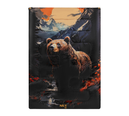 Спальний мішок 3в1 NILS CAMP NC3601, 200 х 140 см, різнокольоровий