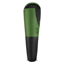Спальний мішок NILS CAMP NC1705 ULTRA LIGHT 215 х 75 см, чорно-зелений