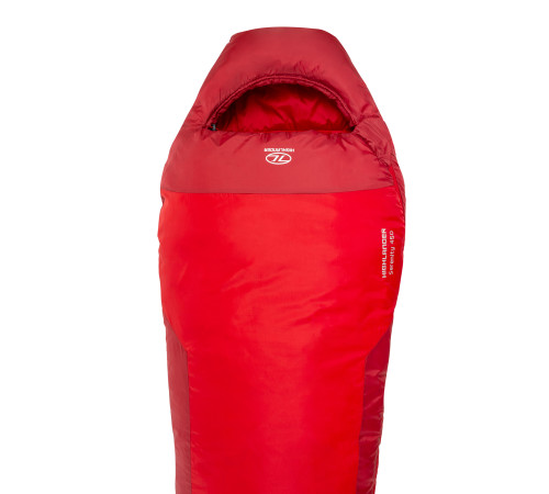 Спальний мішок Highlander Serenity 450/-10°C - червоний Спальний мішок Highlander Serenity 450/-10°C - червоний
