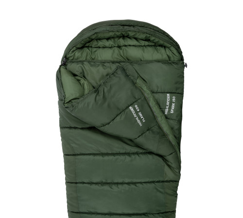 Спальний мішок Highlander Phoenix Spark 150/+4°C -оливковий Спальний мішок Highlander Phoenix Spark 150/+4°C -оливковий