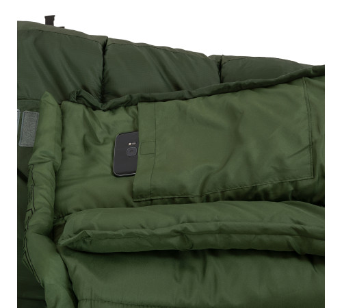 Спальний мішок Highlander Phoenix Spark 150/+4°C -оливковий Спальний мішок Highlander Phoenix Spark 150/+4°C -оливковий